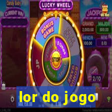 lor do jogo